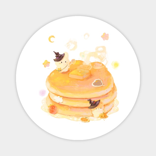 Happy Pancake Magnet by happyyu